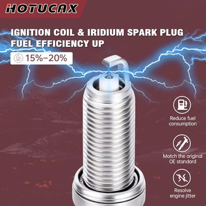 UF712 Ignition Coils & Spark Plugs Tune Up Kit, 4 Pack - size: UF712 & Spark Plugs