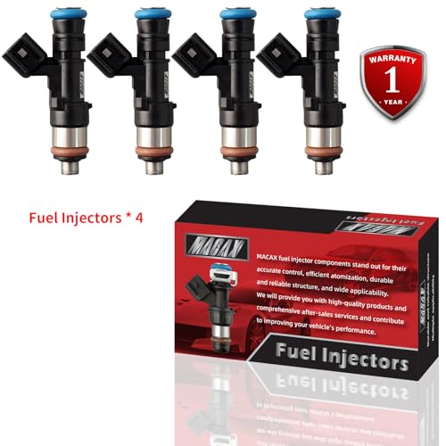 Set of 4 Fuel Injectors 4892844AA FJ1135 Replacement - size: FJ1135