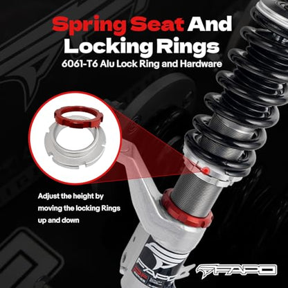FAPO PF 32 Level Damper Coilovers for Honda CR-V 2002-2006 RD4-RD9 - size: 2002-2006