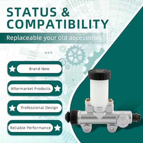 AUTOKAY Hammerhead 80T TrailMaster MID 6.000.305 XRS XRX Go Kart Brake Master Cylinder
