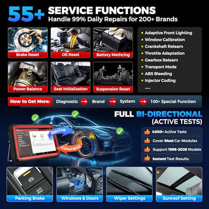 LAUNCH X431 PRO3S+ V5.0, All-in-One Bidirectional Scan Tool w/Topology Map