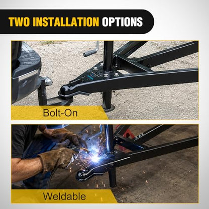 Nilight Class IV A-Frame Trailer Coupler for 2-5/16-Inch Ball - color: 2-5/16"A-Frame / 5000Lbs