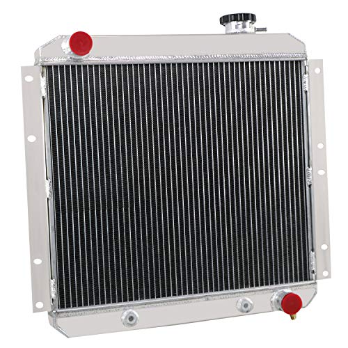 ALLOYWORKS 3 Row Aluminum Radiator for 1960-1984 Toyota Land Cruiser FJ40 FJ45 3.9/4.2L