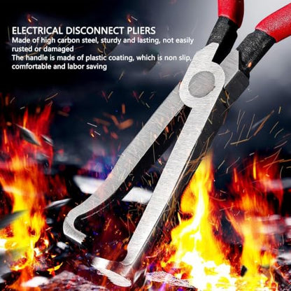 4PCS Electrical Disconnect Pliers for Cars, Auto Repair Pliers Tool Kit