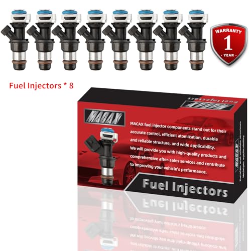 Set of 8 Fuel Injectors 17113553 67363 4G1659 FJ315 FJ10062 Replacement - size: 17113553