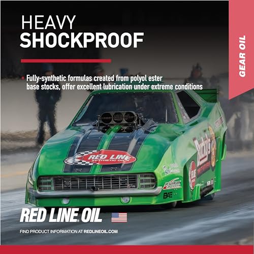 Red Line 58204 Heavy Shockproof Gear Oil - 1 Quart (4 Pack)