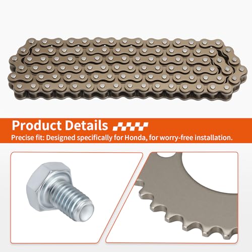 Timing Cam Chain W/Sprocket For Honda XL100/125 CT125 CB125S TL125S 76-85