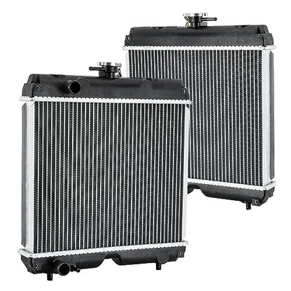 OE# 6C17058520 Radiator Replacement for Kubota Tractor ZD28 B26 - size: 6C170-58520