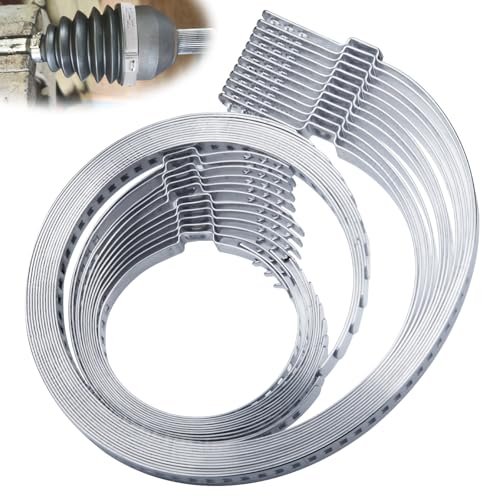 BFXM 24Pcs CV Boot Clamp, Stainless Steel CV Axle Clamp, Automotive Tools