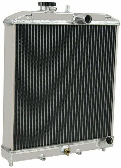 4 Row Aluminum Radiator + Shroud + Fan For 92-00 93 94 95 96 97 98 99 Honda Civic EJ EK EG DEL D15 D16