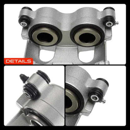 A-Premium Front Left and Right Side Disc Brake Calipers without Bracket - style: Front Driver and Passenger