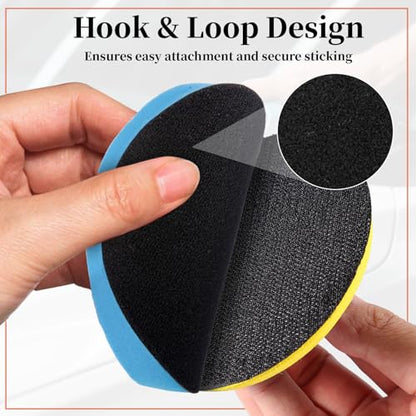 ecocstm 5 PCS 5 Inch Buffing Polishing Pads, Cutting Pads for Polisher