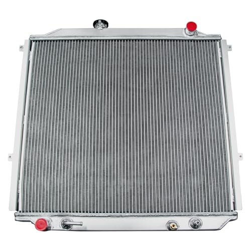 4 Row Radiator for Toyota 4Runner 2.7L 3.4L L4 4 Cylinder V6 Gas AT 1996-2002 Aluminum Radiator Replacement 4 Rows Radiators - size: 4 Row Radiator+CNC 1.3Bar Cap