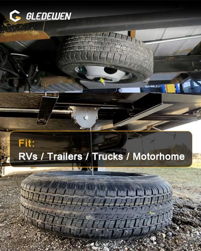 Spare Tire Hoist, Spare Tire Mount, Fit for RVs Trailers Trucks Motorhomes - size: 159056