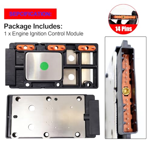 SMMS Engine Ignition Control Module for Buick for Chevrolet for Pontiac for Oldsmobile 3.8L V6, Replaces OE 12617924 10469470 10475225 10494012 D1940A D1977A