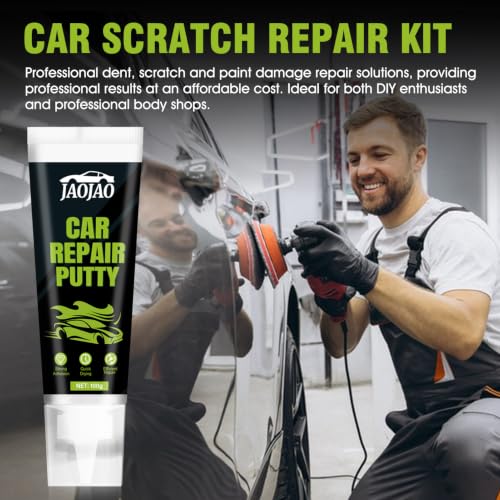 JAOJAO Car Scratch Repair Kit with 3 Pcs Sandpaper