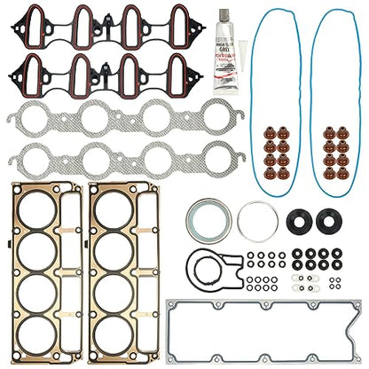 IRONTEK Head Gaskets Kit Fit 2004-2008 for Chevy Express 1500/2500/3500 - color: HS9170PT-1