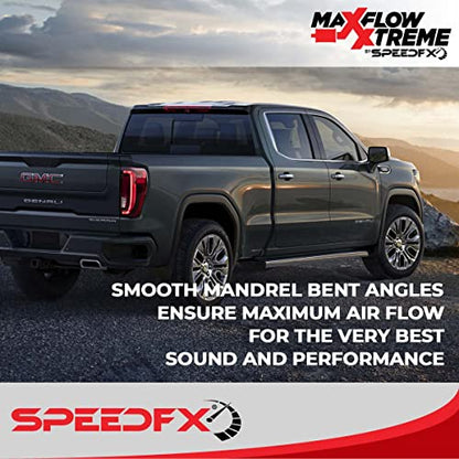 MaxFlow Xtreme Cat Back Performance Exhaust System Silverado/Sierra 1500 2019, New Model & 2020-2021