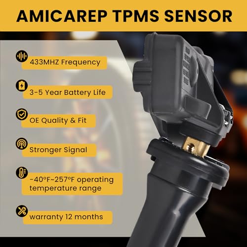 TPMS Tire Pressure Sensor 433MHz Fit for Chrysler Jeep Dodge Ram 56029398AB - size: 56029398AB