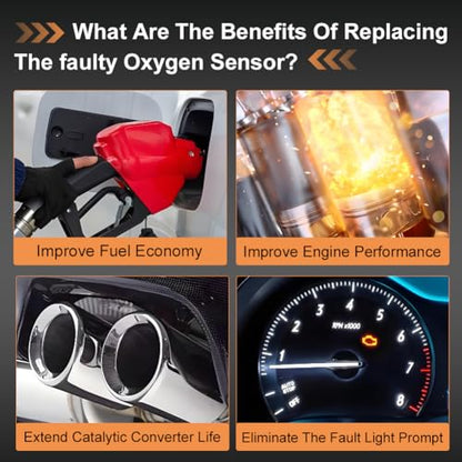Oxygen O2 Sensor Compatible with LSU 4.9 Lambda Wide Band AEM 30-4110