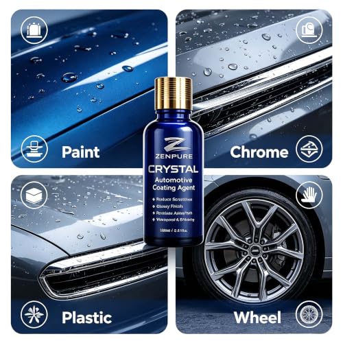Quick Effect Coating Agent for Car, Coating for Cars, Rapid Ceramic Paint Sealant Spray, Car Coating Spray for Shine & Protection, Scratch Repair, Oil Film Removal,Hydrophobic Coating, 3.6oz
