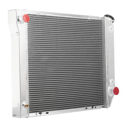 2 Row Aluminum Radiator For 1980-1984 Ford F150 F250 F350 Bronco 1980-83 F100 4.9L l6 AT