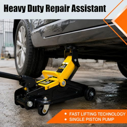 2 Ton Hydraulic Floor Jack - size: 2T