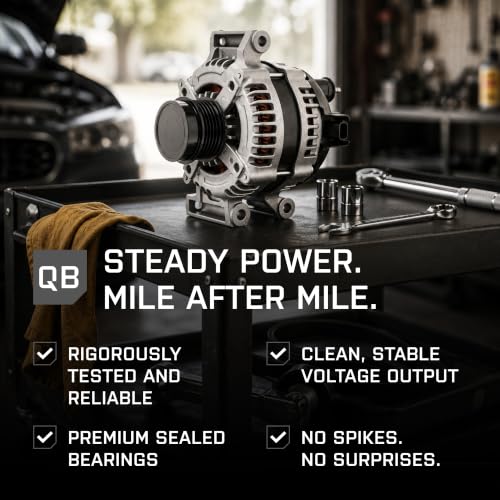 QUALITY-BUILT New Alternator for 72-92 Ford, 7078207N