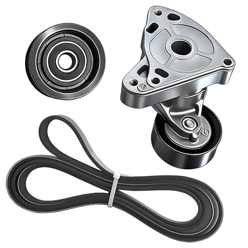 Serpentine Belt Kit With Drive Belt Tensioner And Idler Pulley For - size: Honda Cr-v (12-14)