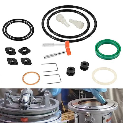 Yoursme 238286 Repair Kit Fit for Graco 300 5:1 Ratio Fire Ball 300 Oil Pumps Repairing, 238-286 Upper & Lower Repair Kit Fluid and Air Repair Parts Included #203876