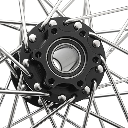 TOFR 14"x2.15" CNC Front Wheel Rim Hub for Surron Sur-Ron Light Bee X LBX - color: Black, size: 14" Front