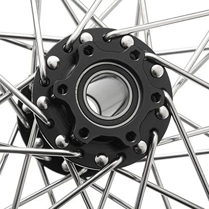 TOFR 14"x2.15" CNC Front Wheel Rim Hub for Surron Sur-Ron Light Bee X LBX - color: Black, size: 14" Front