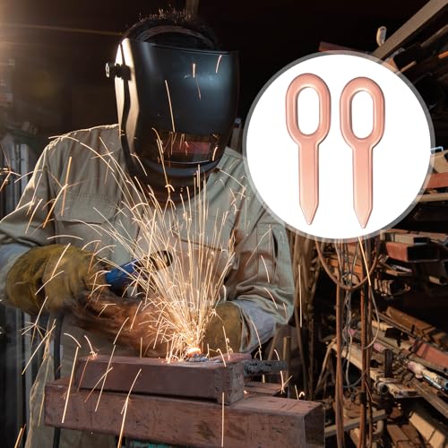 Yaocom 300 Pcs Dent Puller Rings Dent Pulling Straight Washer Spot Welder Dent Puller Metal Shrink Repair Tool for Auto Car Body Welding Panel Welder Machine Consumables