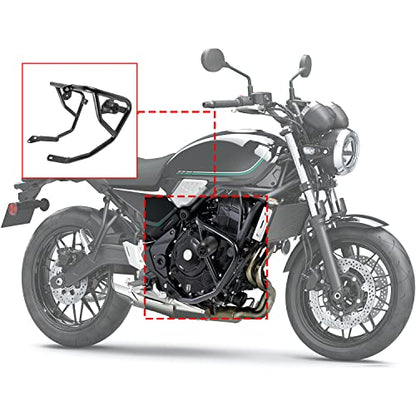Motorcycle Highway Crash Bars Frame Slider Bumper Tank Guard & Engine Protection Bar for K-awasaki Z650RS Z650 RS Z 650 RS Z-650-RS 2022 2023 2024 Gas Tank Falling Protector