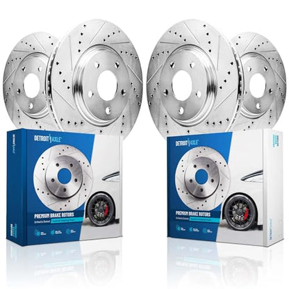 Detroit Axle - Brake Rotors for 20-25 Ford Explorer Police Int. Utility - size: 4R42720/KIT