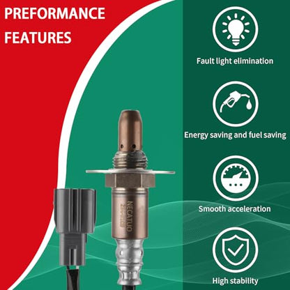 O2 Oxygen Sensor Heated Air Fuel Ratio Compatible with Subaru 2012-2014 Impreza XV Crosstrek Forester 2.0L 2.5L Replace# 234-9109 - size: 234-9109
