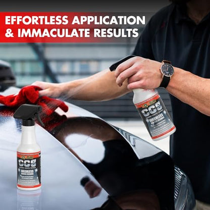 CCS Multi Surface Cleaner - Bug Remover for Motorcycles, Cars, Trucks, RVs, Boats - Polymer Chain Clear Coat Ceramic Alternative - Top Coat Shine and Protection Technology (CCS Starter Pack) - size: 34 Fl Oz (Pack of 1)