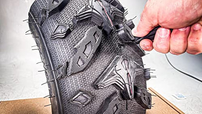 Stop & Go 1075A Tubeless Tire Plugger Repair Kit with 25 Rubber Plugs - size: 30 Piece Tire Plugger Repair Kit w/ Canvas Bag