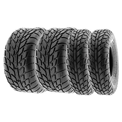 SunF Front 20x7-8 Rear 225/45-9 Tubeless 6 Ply - A021 [Bundle] - size: 20x7-8 & 225/45-9