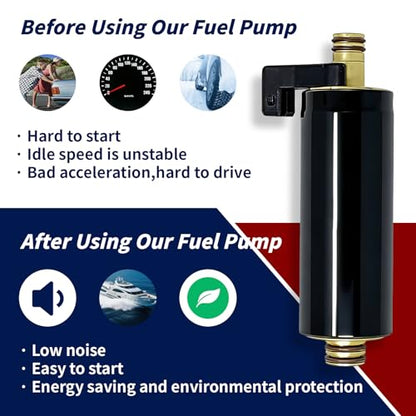 21545138 Electric Fuel Pump For Volvo Penta 5.7OSXI 5.7OSI 5.7GXI 5.7GI 5.0GXI 5.0OSI 4.3GXI 4.3OSI Marine/Outboard Engines OE: 21608511 3594444 21545138 21397771 3861355 3860210 - size: FP4006