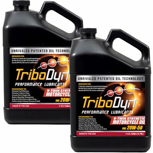 Ceramic SAE 20W-50 Synthetic V-Twin Motorcycle Oil -2 Gallon Box - size: 2 Gallon Box