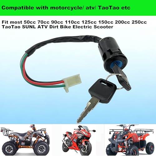 4 Wire Ignition Switch Set with Cap