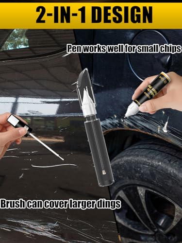 Dark Gray Metallic(61K) Touch Up Paint Compatible with SUBARU Car Paint Pen - color: Dark Gray Metallic(61K) compatible with BRZ/Crosstrek/Compatible withester-models/Impreza/Legacy-models/WRX/XV-Crosstrek, style: For Subaru