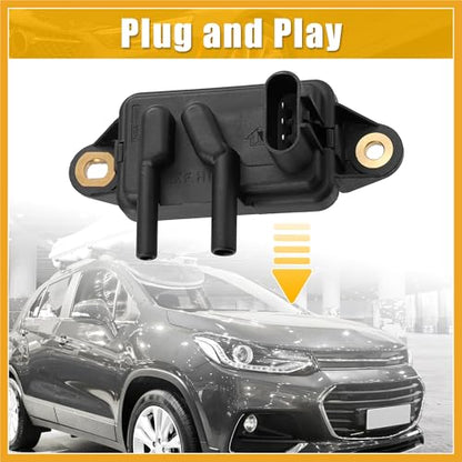 EGR Valve Pressure Feedback Sensor DPFE Sensor F77Z9J460AB DPFE15 for Ford F150 F250 Focus for Lincoln for Mazda for Mercury Exhaust Gas Recirculation Pressure Feedback Replacement