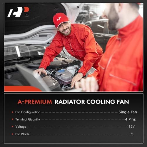 A-Premium Engine Radiator Cooling Fan Assembly