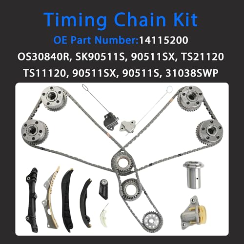 3.6L Pentastar Timing Chain Kit for Jeep Chrysler Dodge Ram 1500 2011-2016