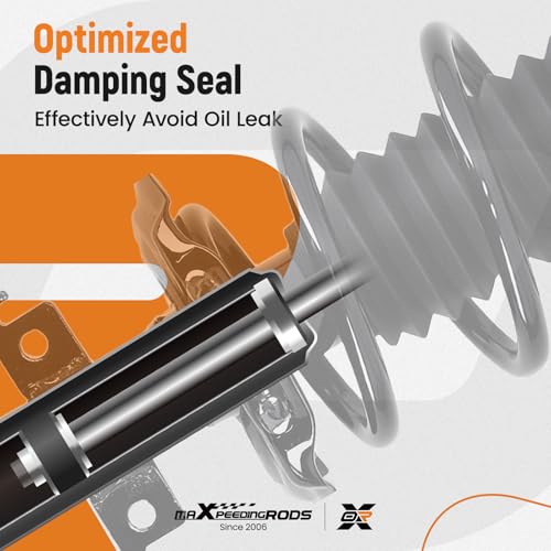 maXpeedingrods Front Struts for Nissan Rogue AWD 2014-2017 Rogue Sport
