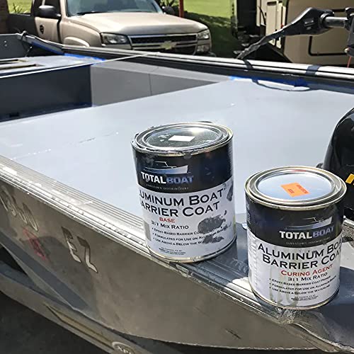 TotalBoat Aluminum Boat Barrier Coat Marine Epoxy Primer - Gray Quart - size: 32 Fl Oz (Pack of 1)