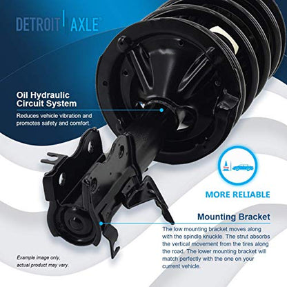 Detroit Axle - 2.5L Front End Suspension Kit for 2002-2006 Nissan Altima 2 - size: 4CQ2500758/Big Kit