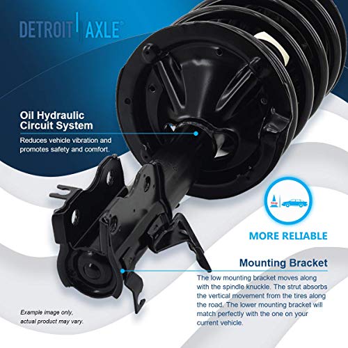 Detroit Axle - 2.5L Front End Suspension Kit for 2002-2006 Nissan Altima 2 - size: 4CQ2500758/Big Kit